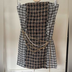 Tweed mini dress🤩 *BRANDNEW*